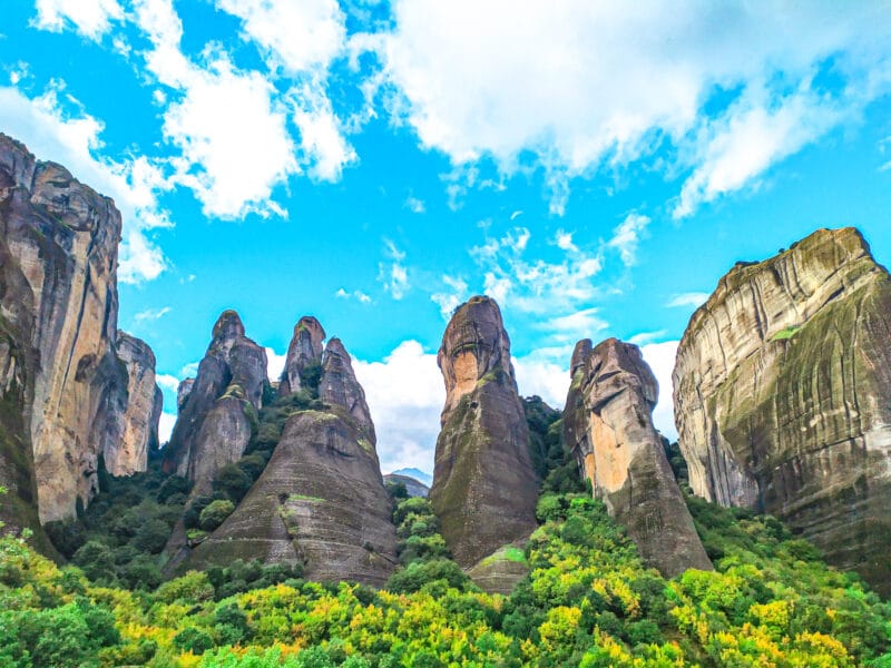 rocas de Meteora